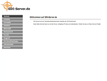 Tablet Screenshot of gdi-server.de